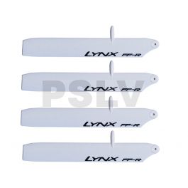 LXT1208-SP   Lynx Main Blade 120 mm Bullet Pro White 2 sets Trex150  